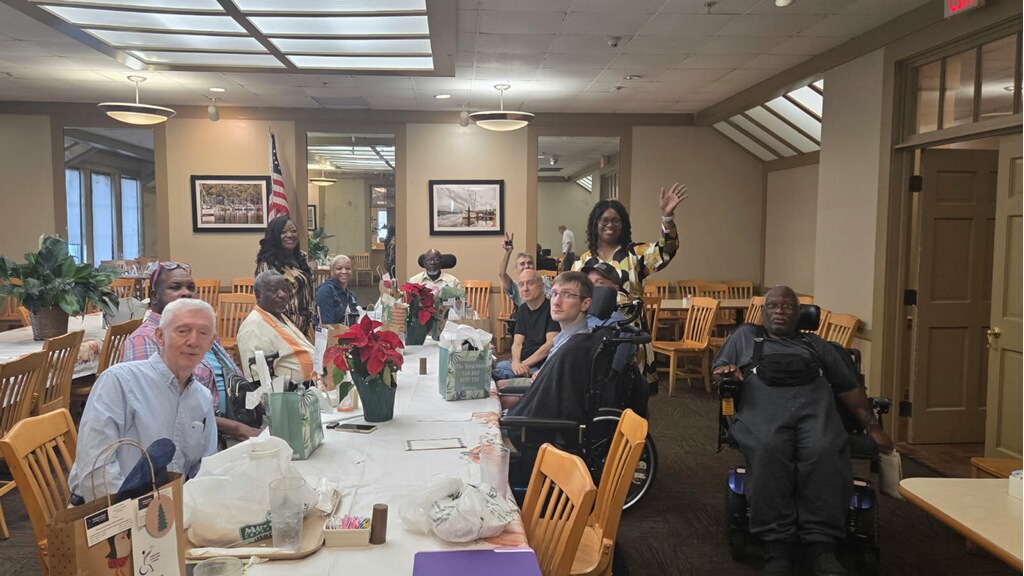 November 2025 - SCI support group meeting at Morrison's Cafeteria for the final meeting of 2025.